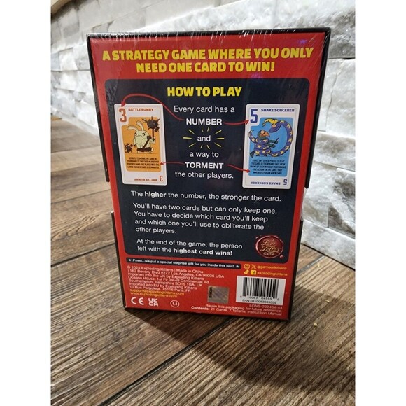 Kids Game Power Hungry Pets Game-Try To Outsmart Each Other 2-6 Players Ages 7+ - Picture 2 of 2